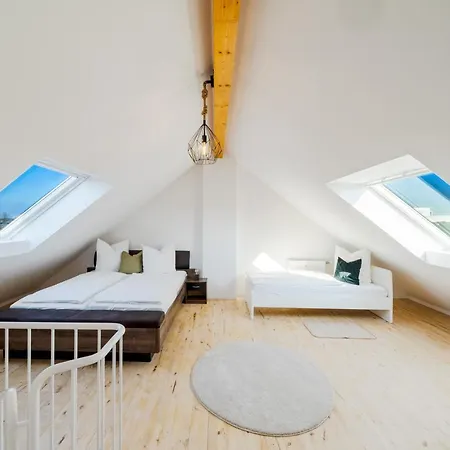 Stylisches Penthouse Zentral Balkon 75m2 Nflx * Ганновер